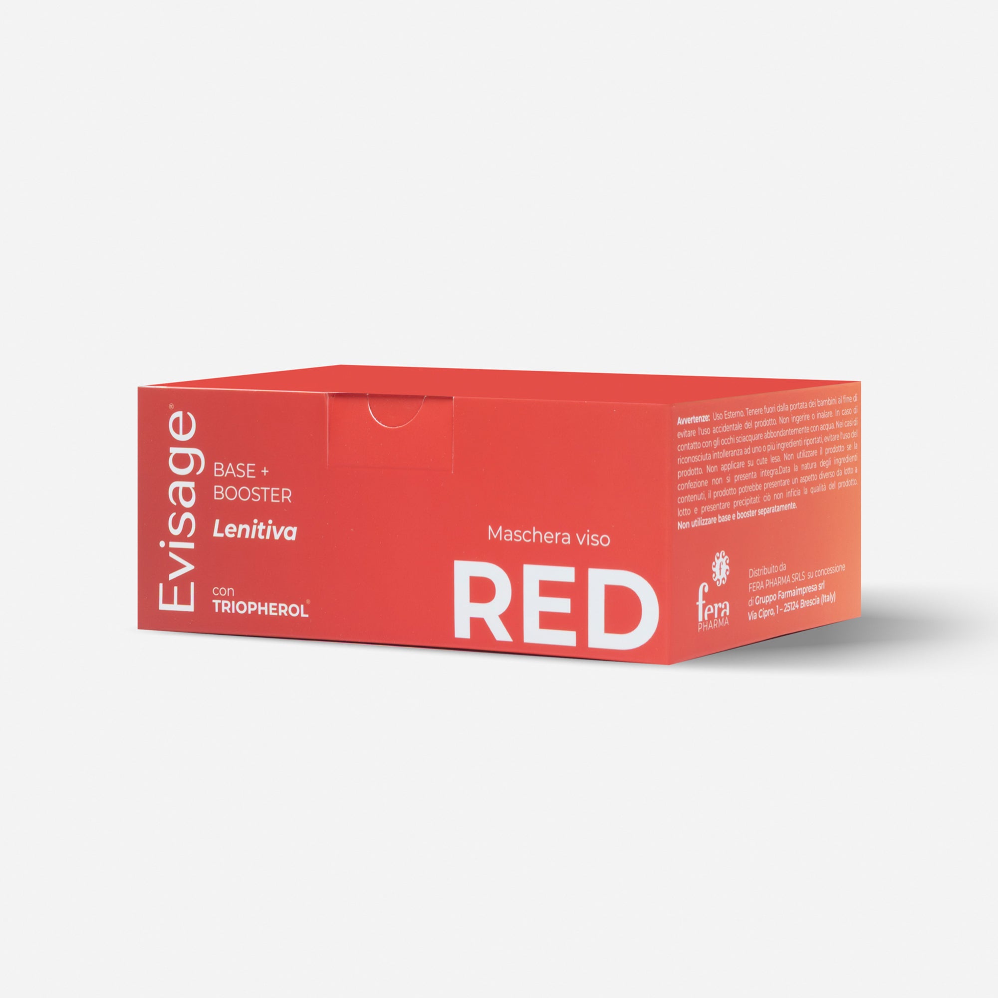 Maschera Viso Red – Lenitiva